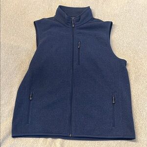 Vineyard Vines Men's Blue Fleece Vest